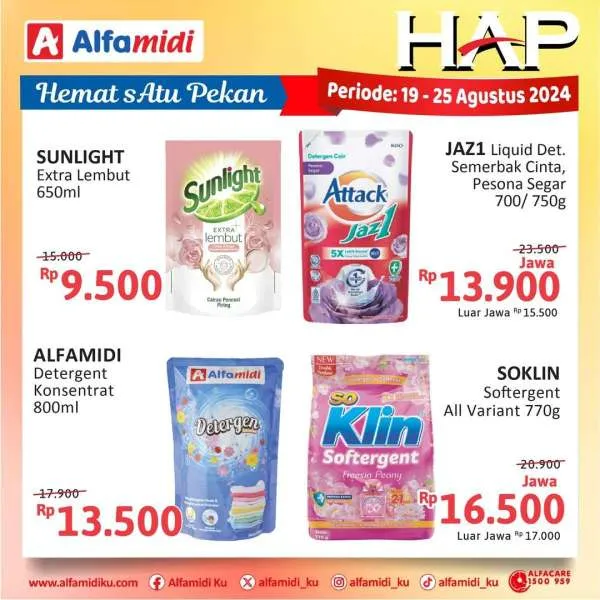 Promo Alfamidi Hemat Satu Pekan Periode 19-25 Agustus 2024