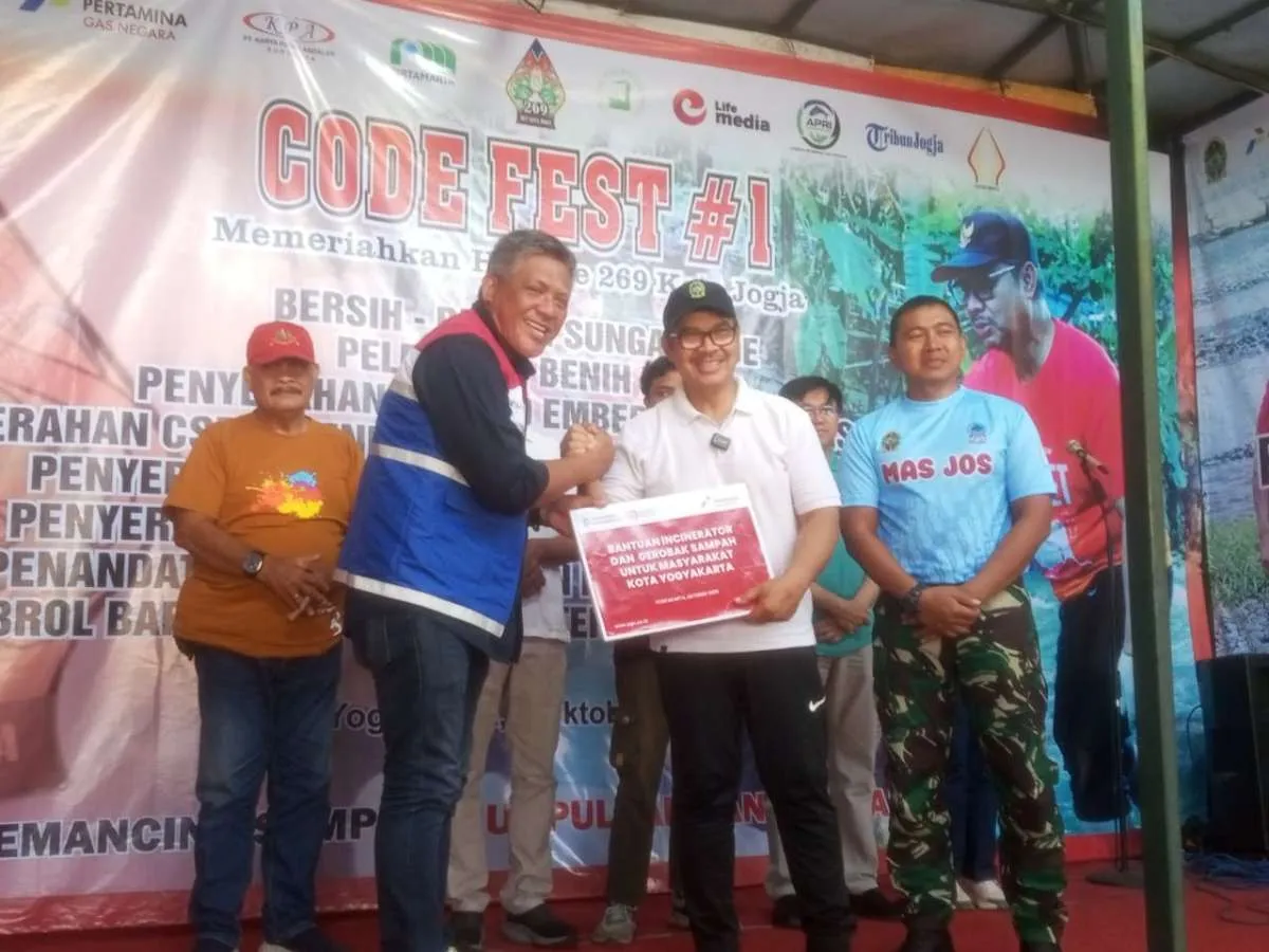 PGN Berikan Bantuan Pengelolaan Sampah di Yogyakarta