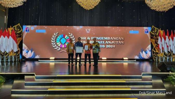 Kemitraan Pertanian Lokal Sinar Mas Land Raih CSR&PembangunanDesa Berkelanjutan Award