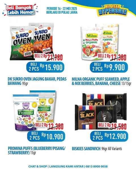 Promo Hypermart Beli Banyak Lebih Hemat Periode 16-22 Mei 2025