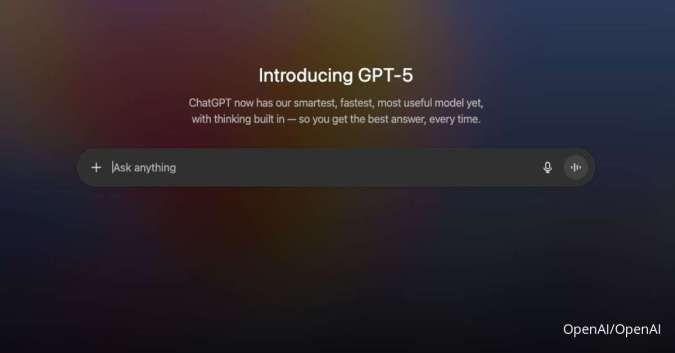 OpenAI Luncurkan Versi GPT-5, Tersedia 4 Kepribadian dengan Minim Halusinasi