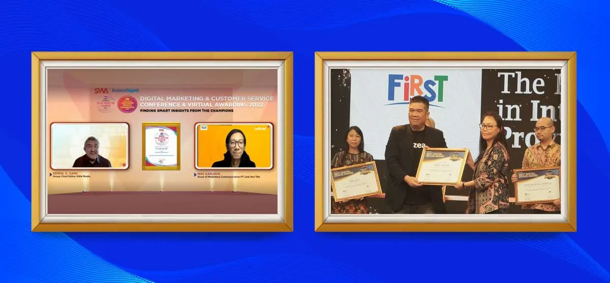 Kesuksesan Link Net Implementasikan Strategi Digital Marketing Diapresiasi Dua Ajang 