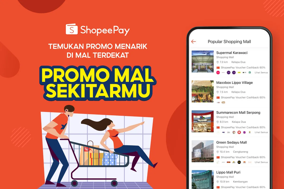 ShopeePay hadirkan inovasi fitur promo mal sekitarmu, ini keunggulannya