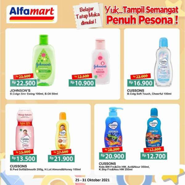 Promo Alfamart personal care terbaru 25-31 Oktober 2021 