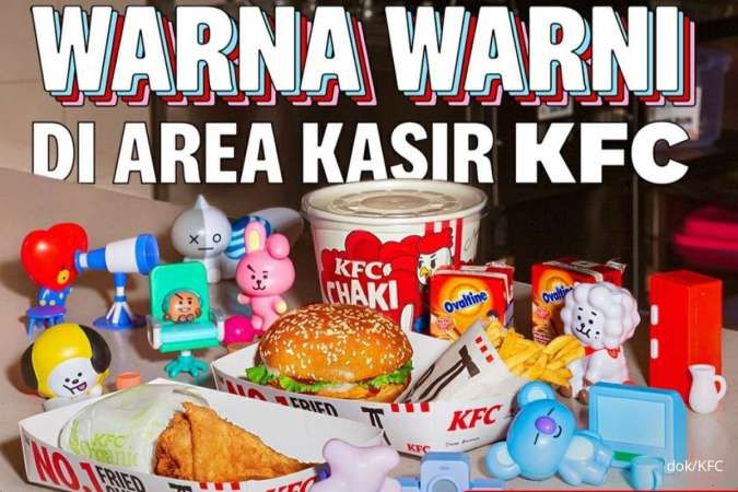 Promo KFC Terbaru, Paket KFC Attack dan Chaki Meal BT21 Hemat untuk Kantong Pelajar