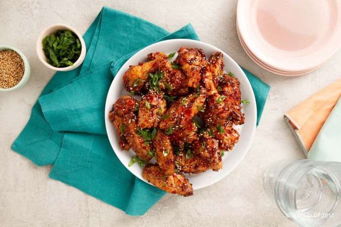 Menu Akhir Pekan, Ini Dia Resep Garlic Pepper Wings Berlumur Saus ala Vietnam