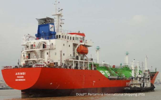 Sepanjang 2021, Pertamina International Shipping Raup Laba US$ 127,51 juta