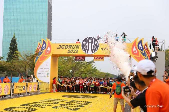 Rayakan 17 Tahun JCO Indonesia, JCO Run 2023 Diikuti 6.000 Pelari