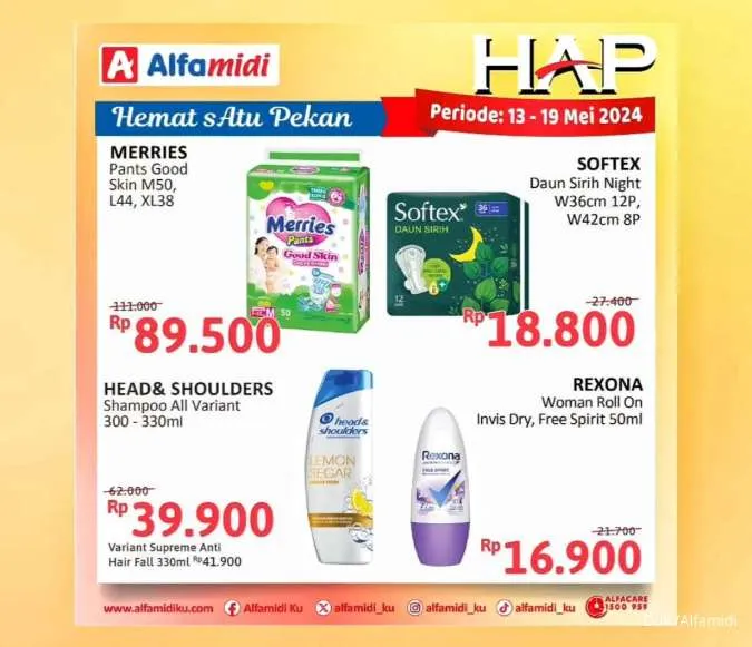 Promo Alfamidi Hemat Satu Pekan Periode 13-19 Mei 2024