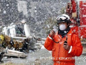 Tingkat radiasi nuklir Jepang tertinggi setara dengan bencana Chernobyl 1986