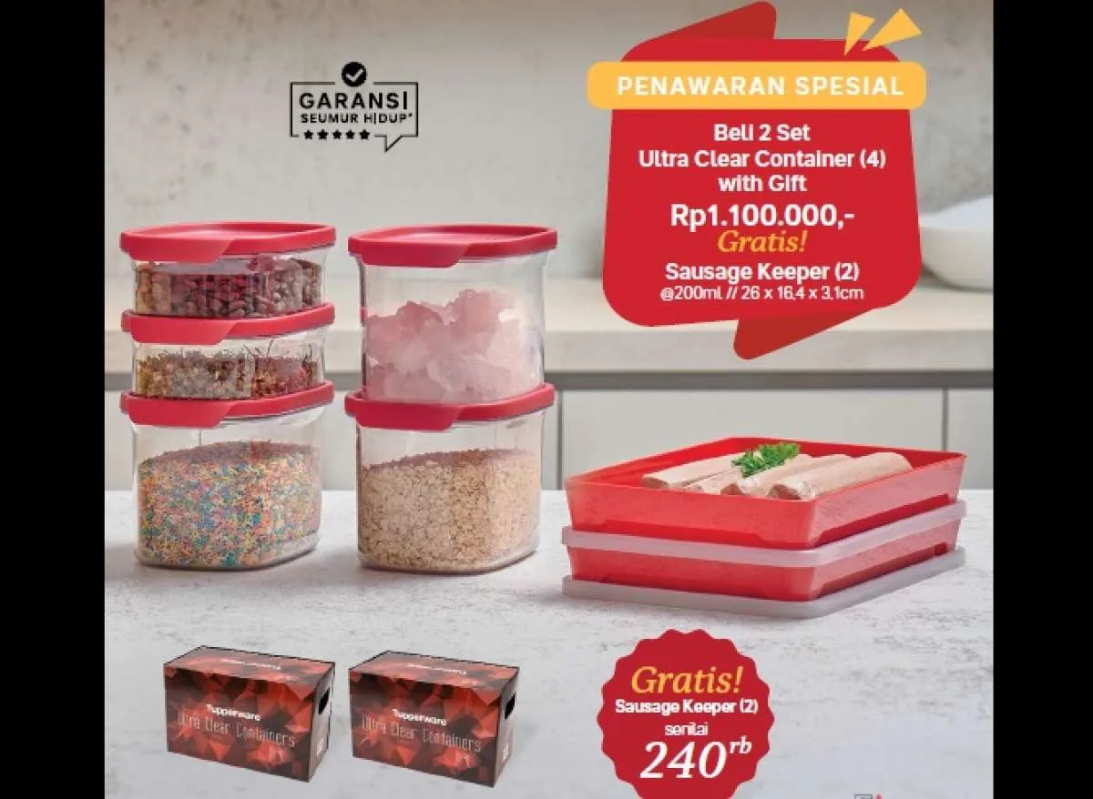 Inilah Produk Serba Murah Di Katalog Promo Tupperware September 2023 