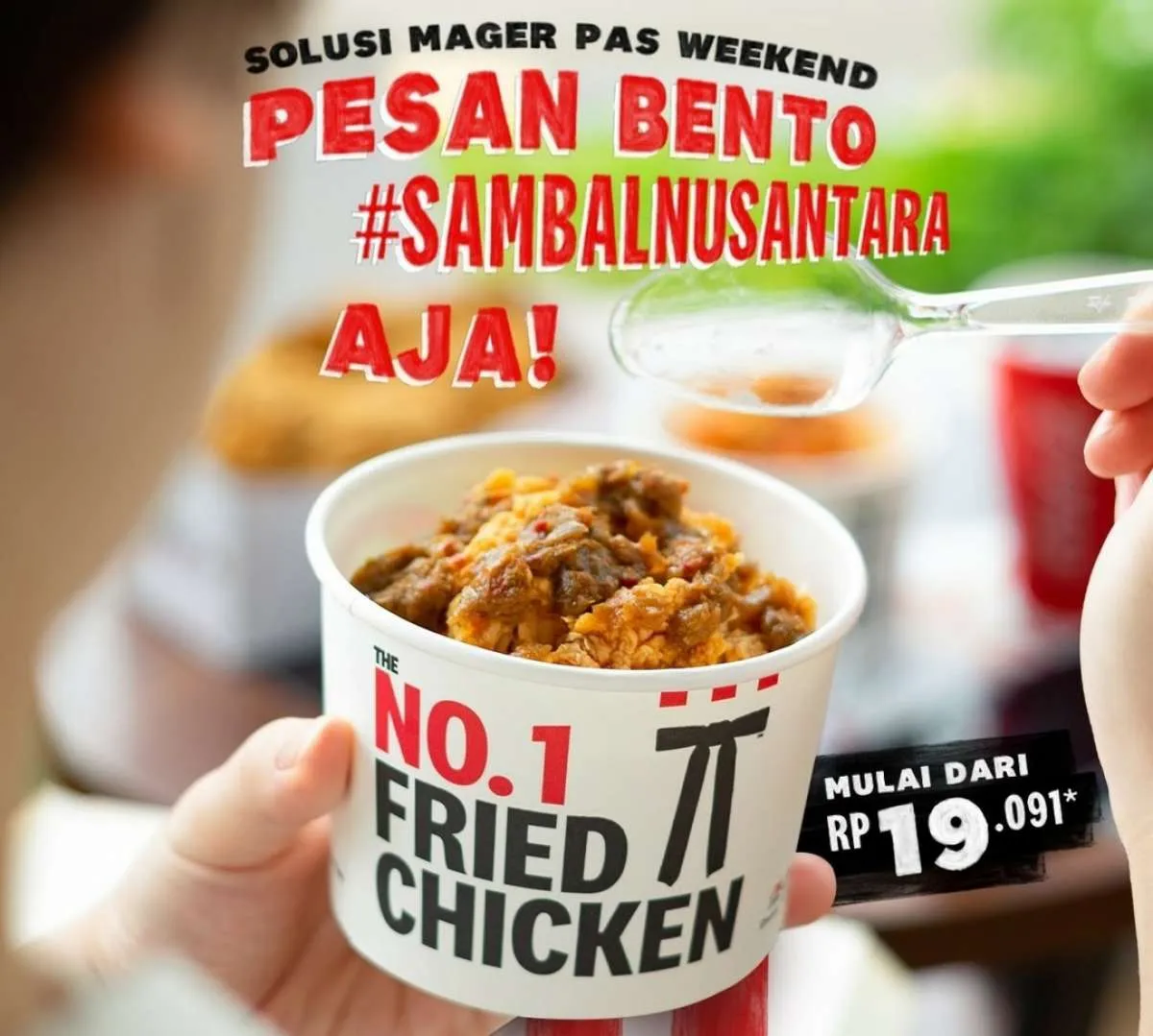 Promo KFC Desember, Hadir Bento Sambal Nusantara hingga Kombo Duo 2 Mulai Rp 19.091