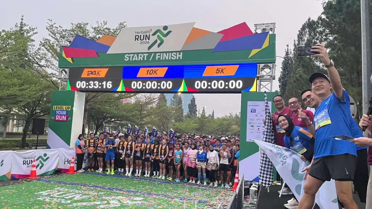 Herbalife Run 2026 Diikuti 6.000 Peserta, Rute 24K dan 10K Bersertifikat PB PASI