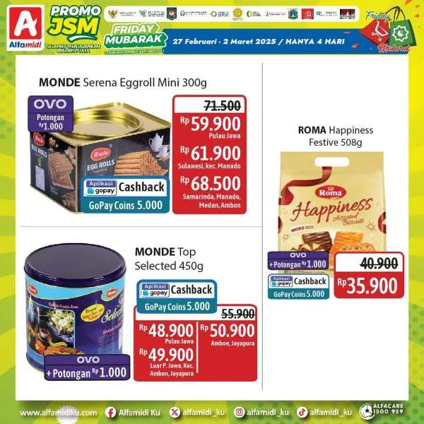 Promo JSM Alfamidi Periode 27 Februari-2 Maret 2025