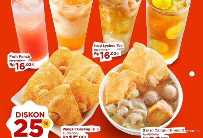 Promo Horee Bakmi GM November 2025, Bakso Komplit & Ragam Minuman Favorit Diskon 25%