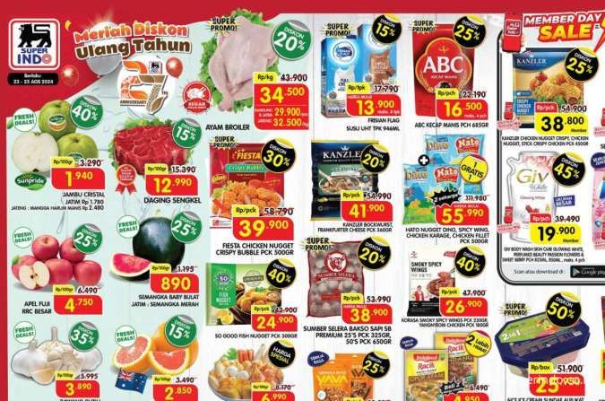 Promo JSM Superindo Weekend 23-25 Agustus 2024