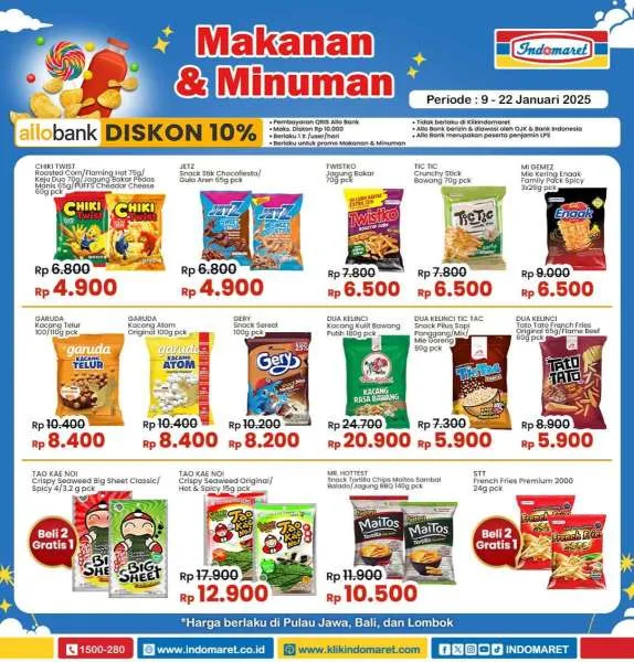 Promo Indomaret Super Hemat Periode 9-22 Januari 2025
