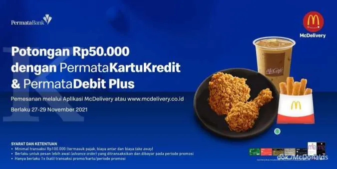 Promo McDonalds - Diskon Rp 50.000