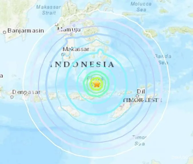 Gempa Berkekuatan 7,4 Mengguncang NTT, Berpotensi Tsunami