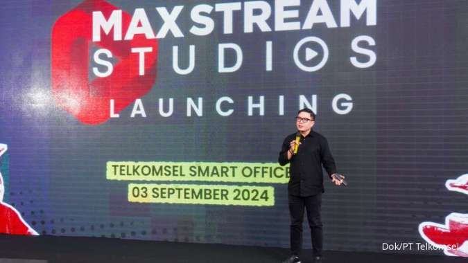 Ekspansi Bisnis, MAXStream Telkomsel Resmi Luncurkan MAXStream Studio