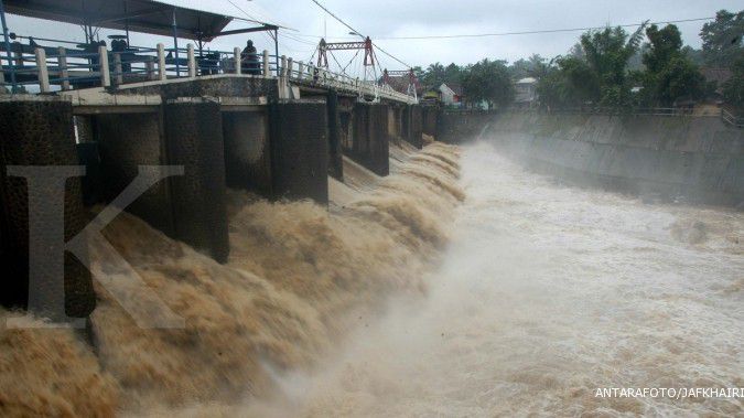 Waspada banjir besar, Jokowi pantau Katulampa