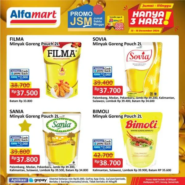 Promo JSM Alfamart Periode 13-15 Desember 2024