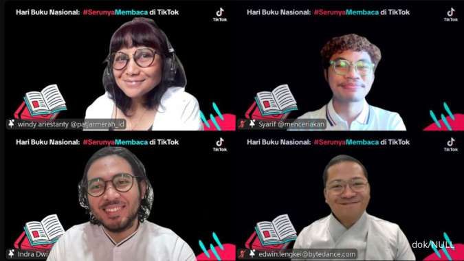 Dapatkan Inspirasi Baca Buku dari Kreator dan Pengulas Buku Tenar di TikTok