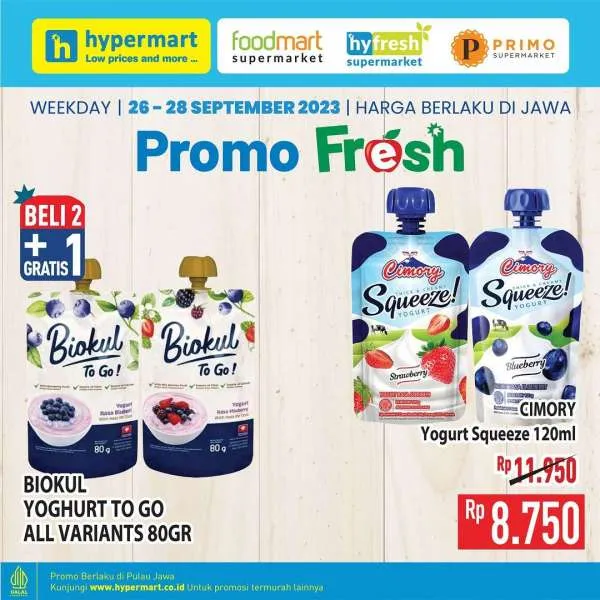 Promo Hypermart Hyper Diskon Weekday Periode 26-28 September 2023