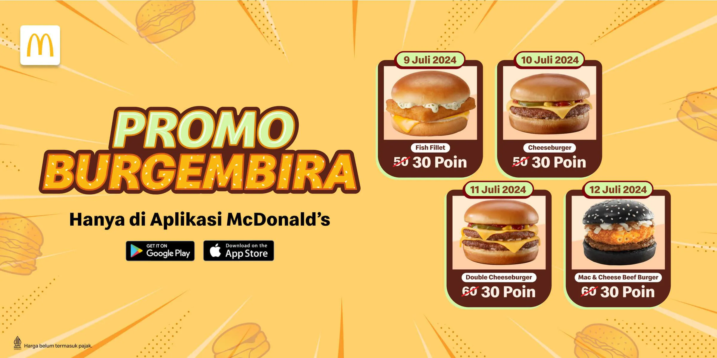 McD Burgembira burger