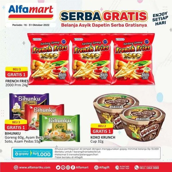 Promo Alfamart 16-31 Oktober 2022