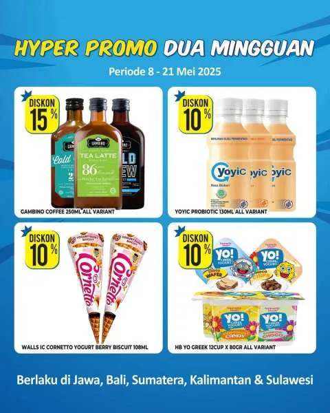 Promo Hypermart Dua Mingguan Periode 8-21 Mei 2025