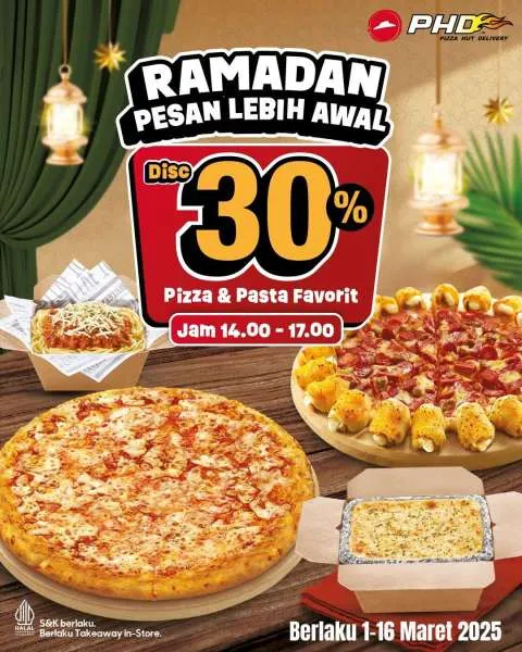 Promo PHD Pizza dan Pasta