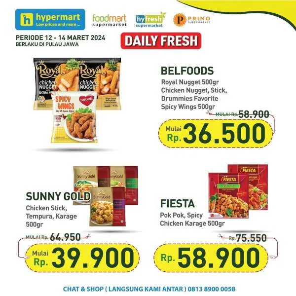 Promo Hypermart Hyper Diskon Weekday Periode 12-14 Maret 2024