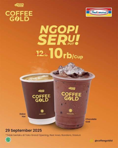 Promo Kopi di Indomaret 29 September 2025