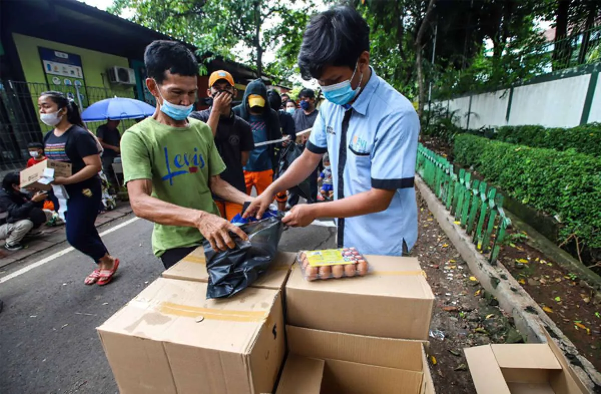 Tahap Pertama, Bantuan Pangan Telur dan Daging Ayam Disalurkan untuk 78.000 Keluarga