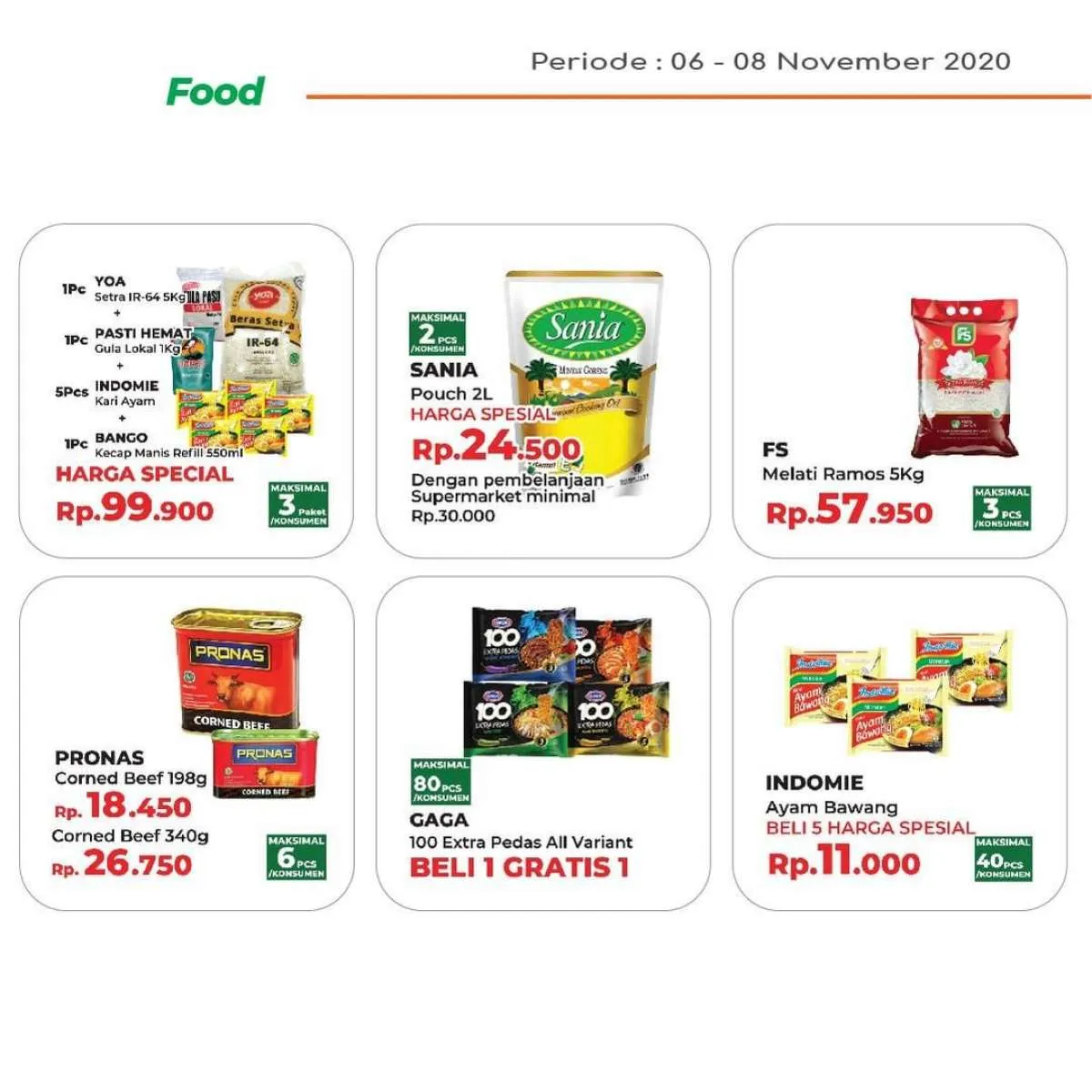 Promo JSM Yogya Supermarket hari Minggu 8 November 2020, harga heran!