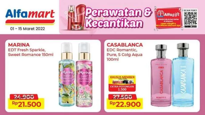 Promo Alfamart Edisi Perawatan & Kecantikan Periode 1-15 Maret 2022