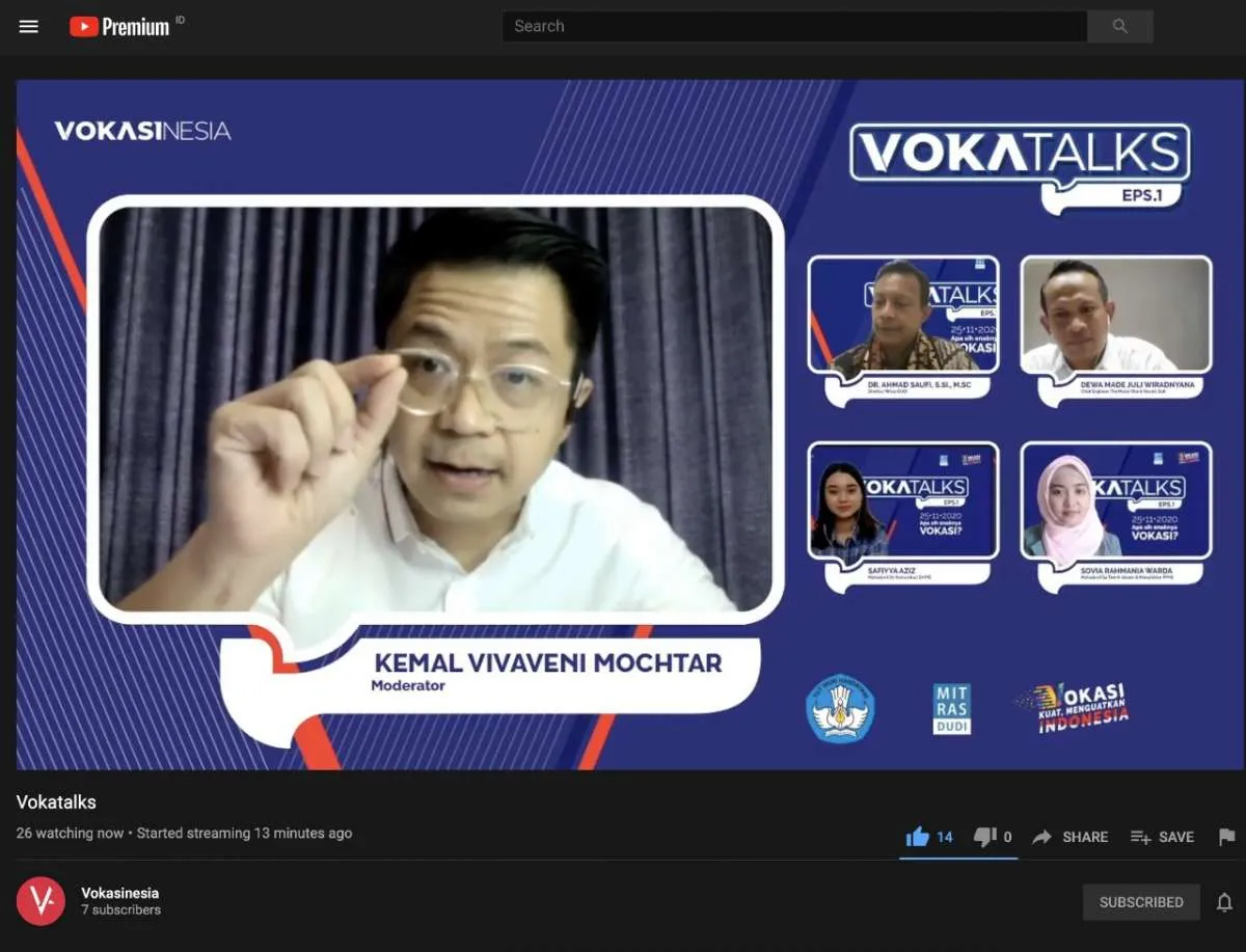 Kenalkan pendidikan vokasi, Vokatalks perdana digelar 