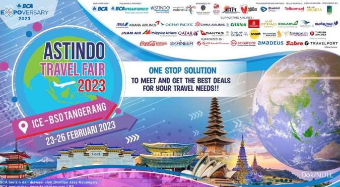 ASTINDO Travel Fair 2023, Banyak Promo Menarik Termasuk dari BCA