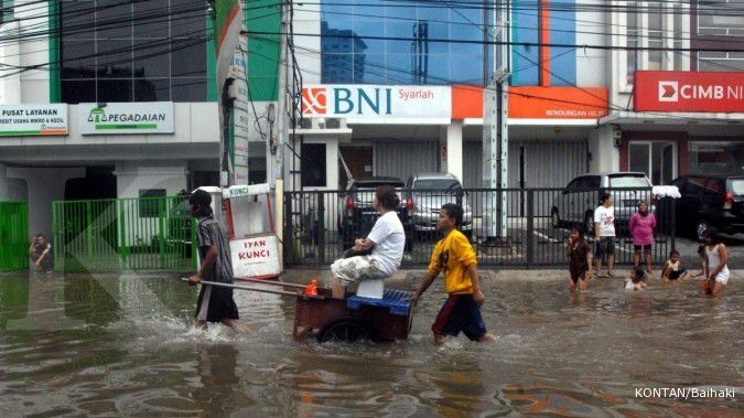 Banjir menjadi berita nasional terpopuler sepekan