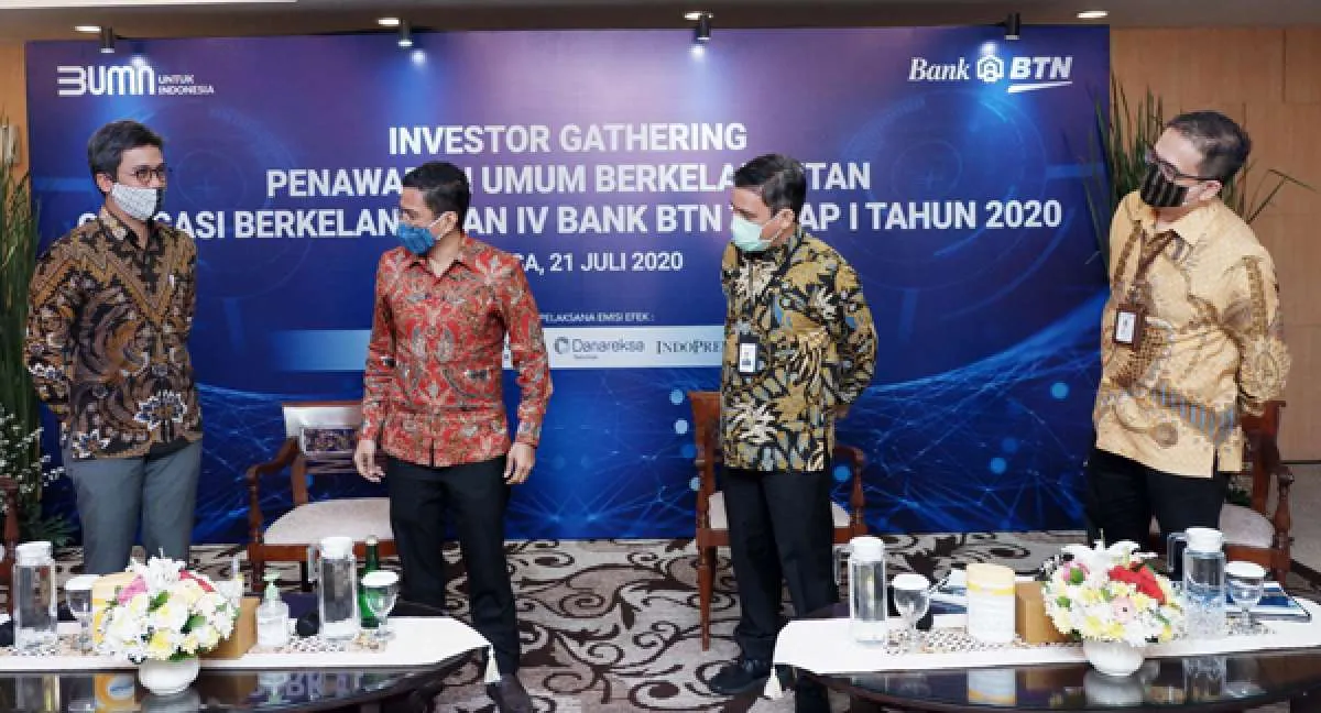Menilik modal Bank Tabungan Negara (BBTN) hadapi restrukturisasi kredit