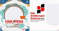 Kumpulan Twibbon Hakordia Hari Anti Korupsi Sedunia 2024 Desain Terbaru 