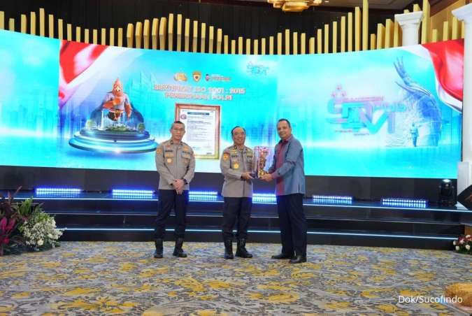 SSDM Polri Resmi Tersertifikasi Sistem Mutu oleh PT SUCOFINDO