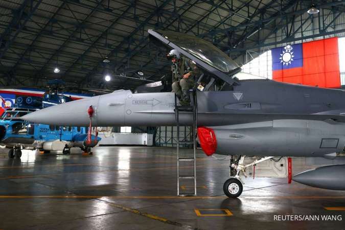 Taiwan Pamerkan Jet Tempur Tercanggih Pasca Latihan Militer China