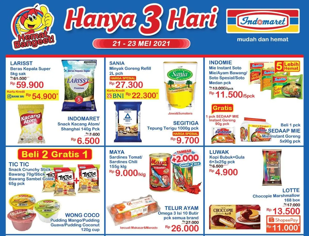 Promo JSM Indomaret 21-23 Mei 2021, diskonan weekend!