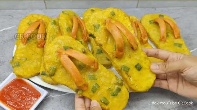Viral Banget! Resep Sendal Jepit Goreng yang Gurih, Renyah dan Unik Abis