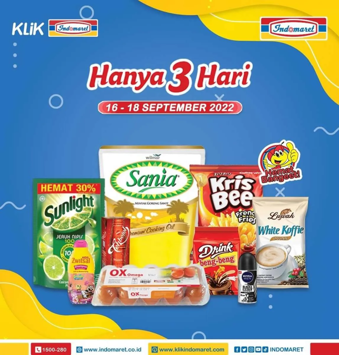 Katalog Promo Indomaret Hanya 3 Hari Periode 16-18 September 2022