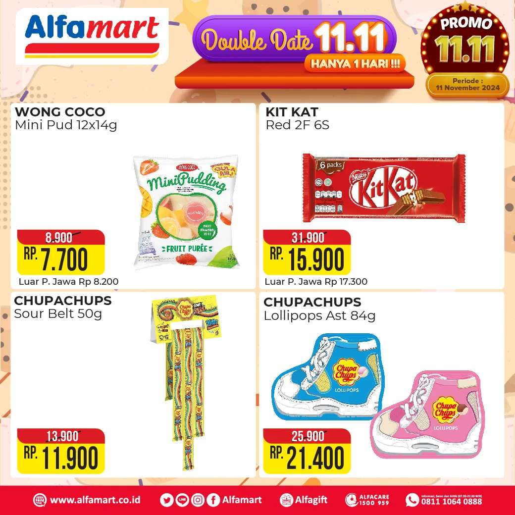 Promo 11.11 Alfamart Periode 11 November 2024