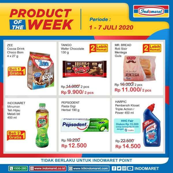 Promo Indomaret Product of The Week 1-7 Juli 2020