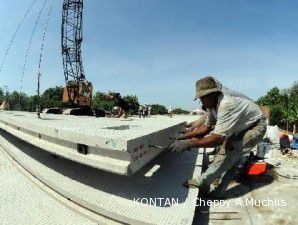 Pemerintah akui pembangunan infrastruktur masih lamban